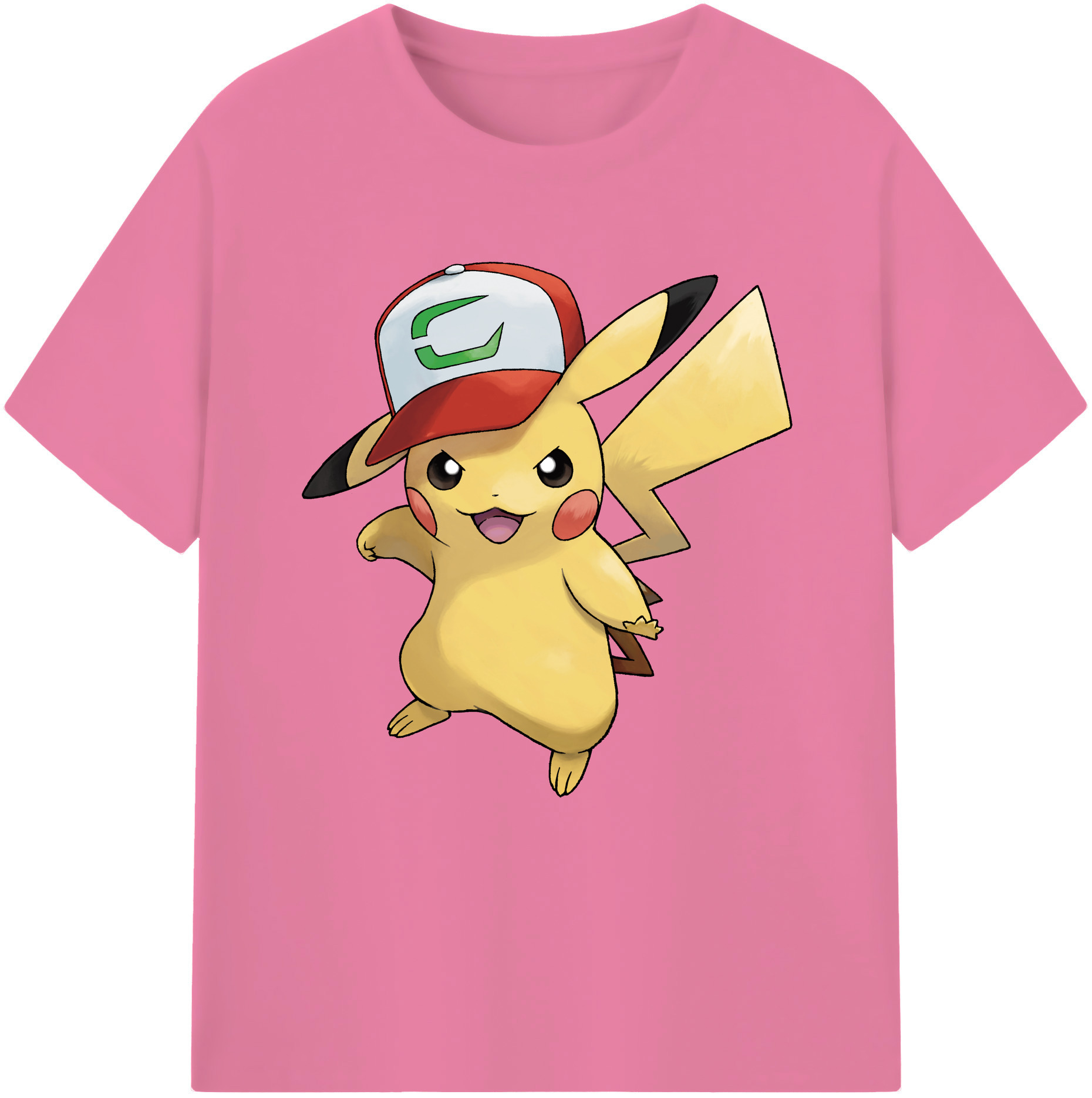 （画像用） ポケットモンスター Pokémon 綿100％半袖Tシャツ（フロントプリント）